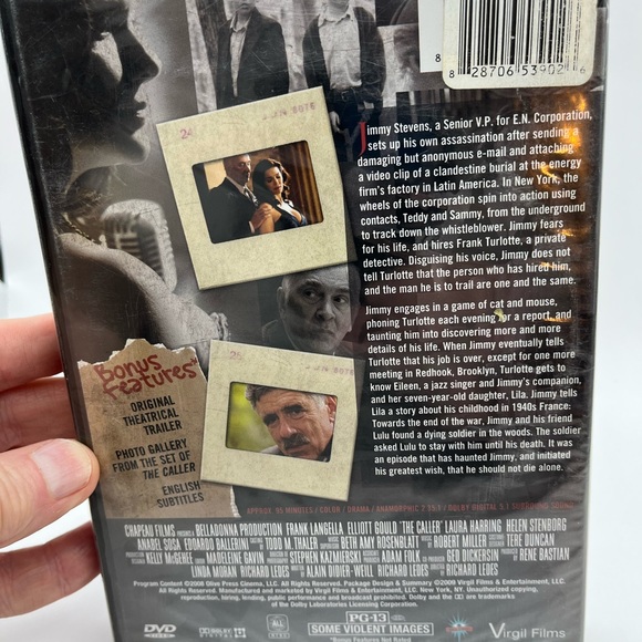 5314-PTT The Caller by Richard Ledes: New Unopened Package 2008 Approx 95 Min. - Picture 4 of 8